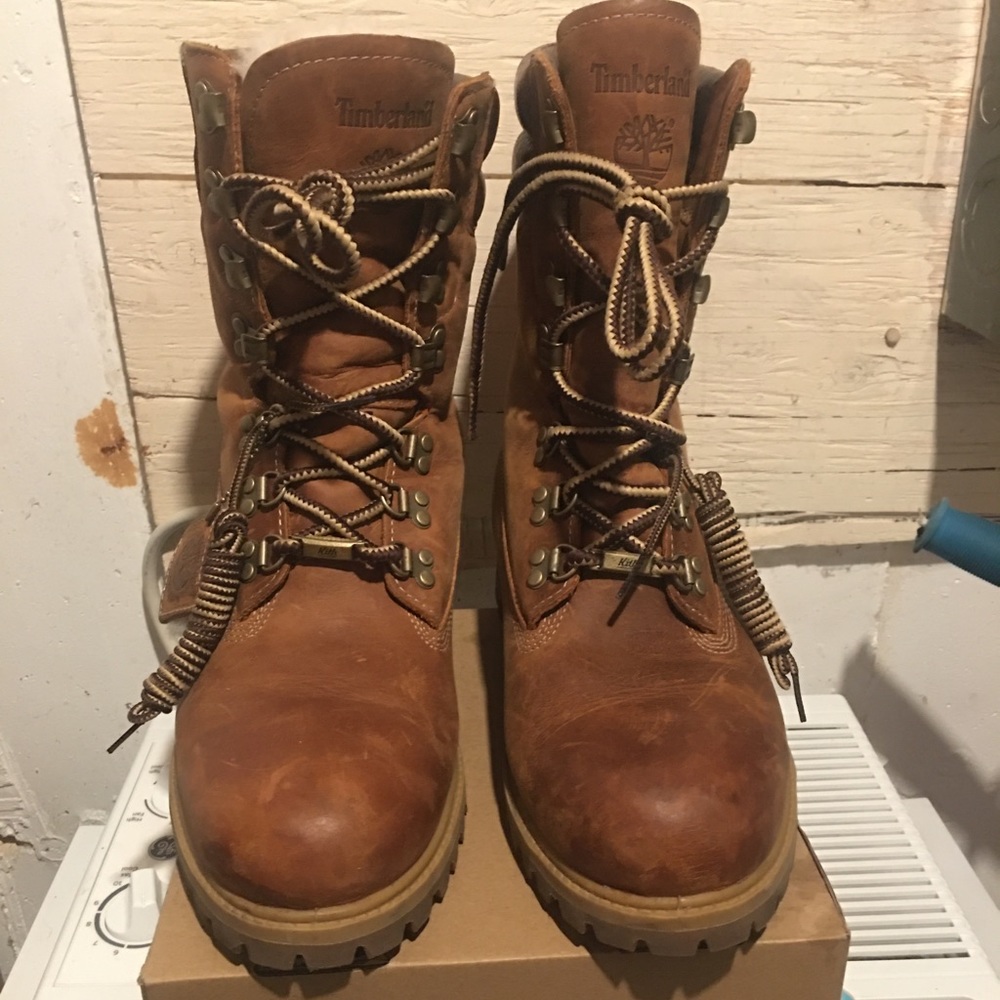 Timberland 40 below “Kith” shearing lined size 10.5